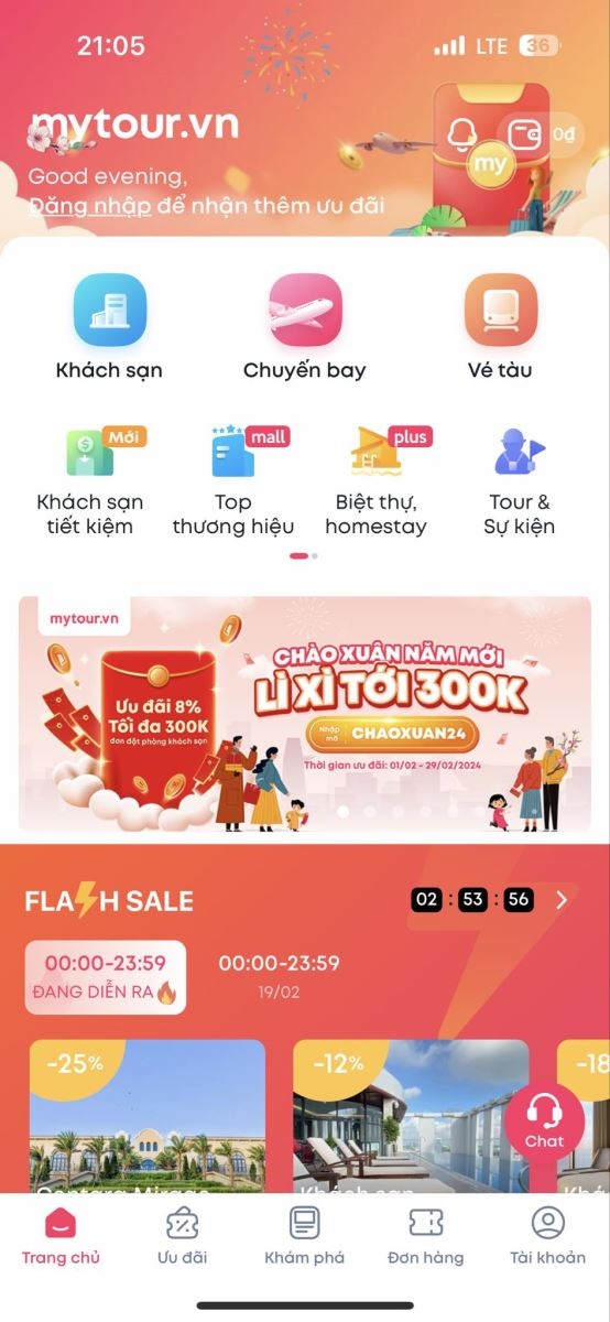 Mytour.vn -  Ứng dụng “gối đầu giường” của dân ghiền du lịch