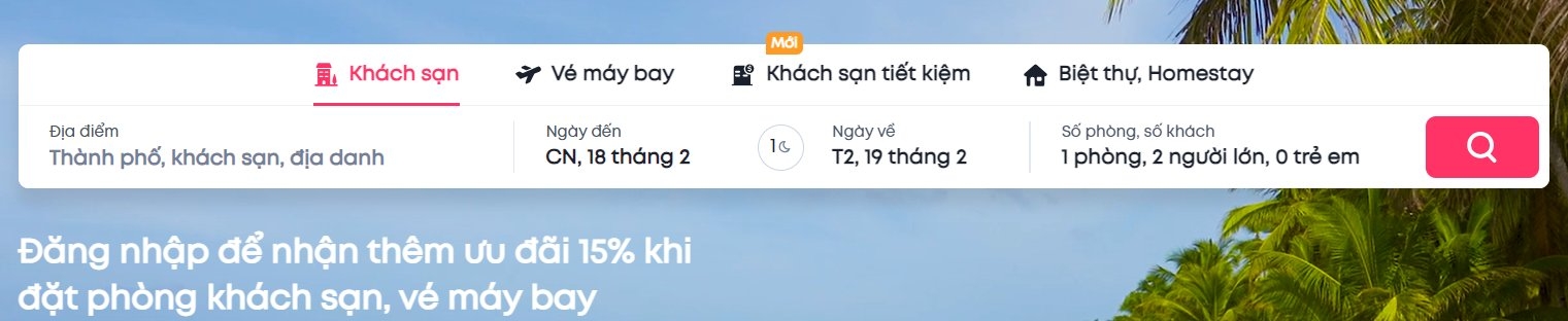 Trang bị bộ lọc tìm kiếm thông minh
