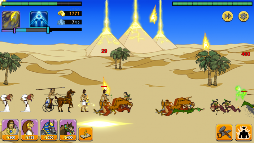 Lối chơi trong Age of War 2