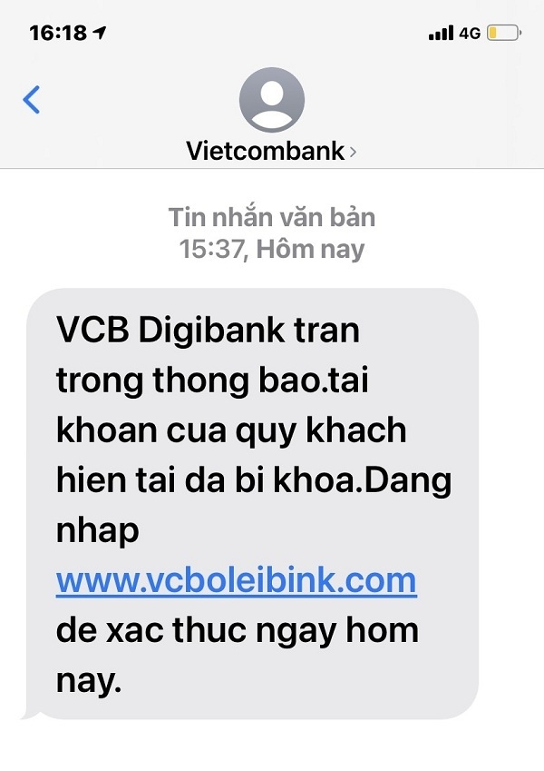 Tài khoản ngân hàng bị khóa trên điện thoại - Ảnh 031