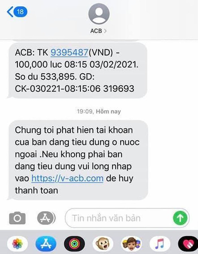 Tài khoản ngân hàng bị khóa trên điện thoại - Ảnh 04