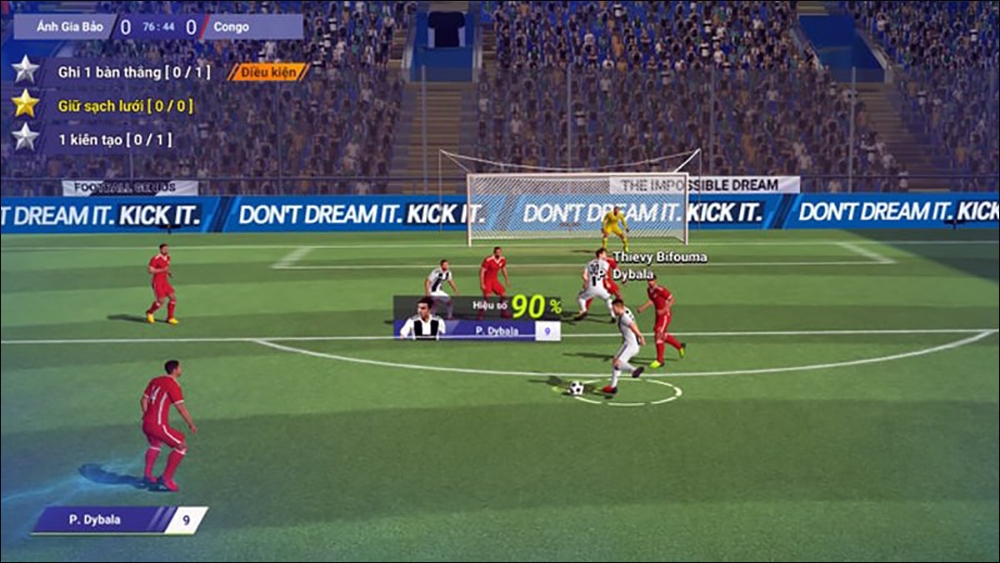 âm thanh game ufc siêu sao bóng đá