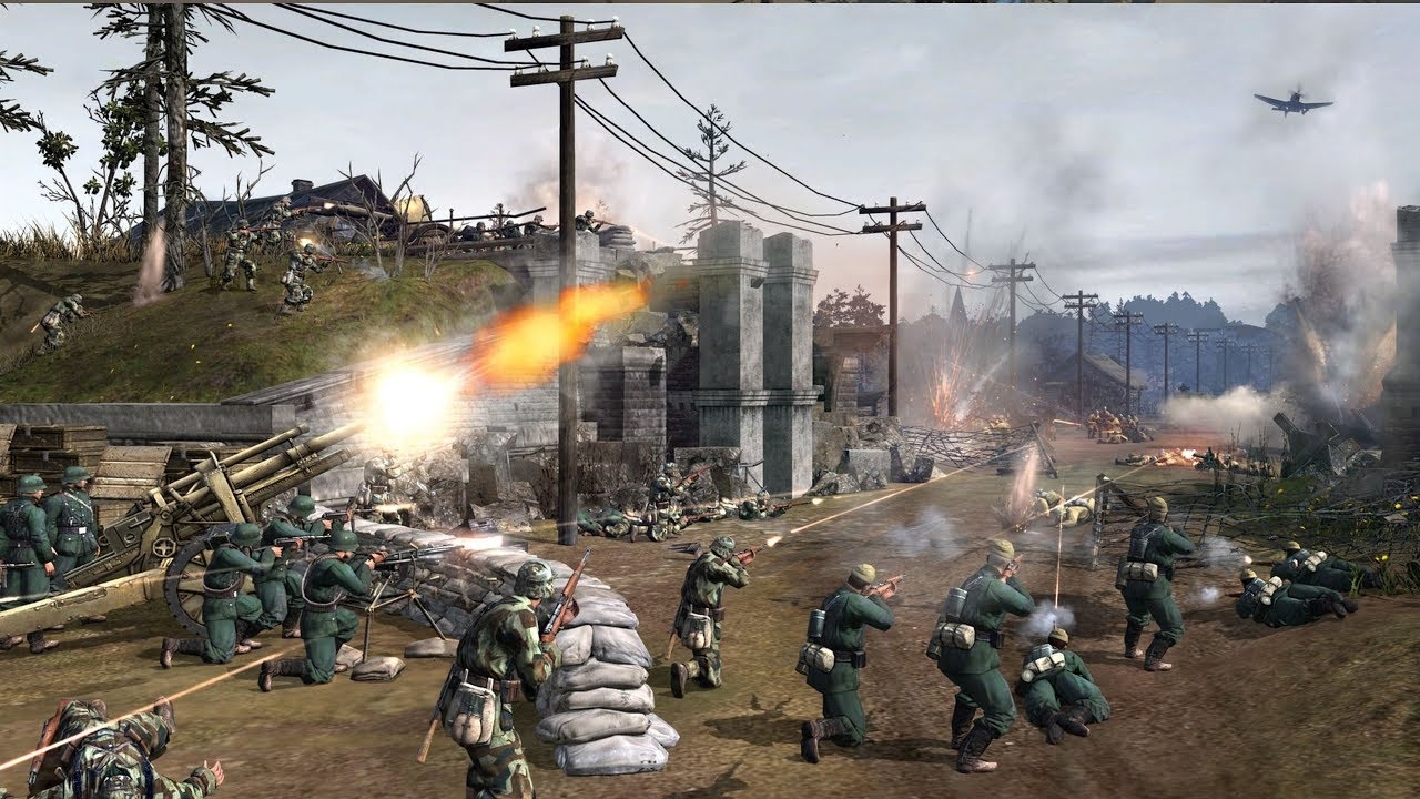 Các trận chiến khốc liệt bùng nổ trong Company of Heroes 2