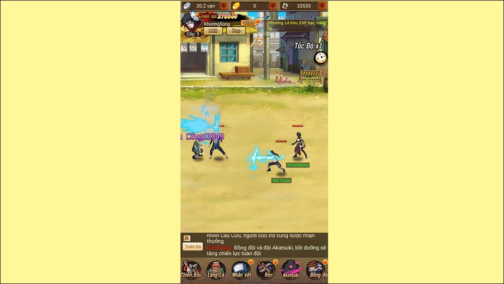Lối chơi game Hỏa Chí Nhẫn Giả