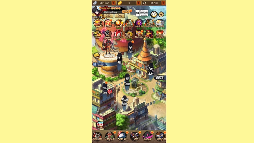 Đồ họa game Hỏa Chí Nhẫn Giả