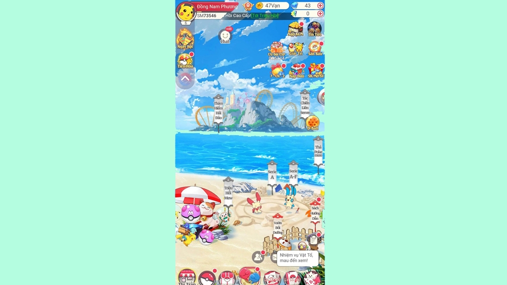 Đồ họa game thần thú AFK