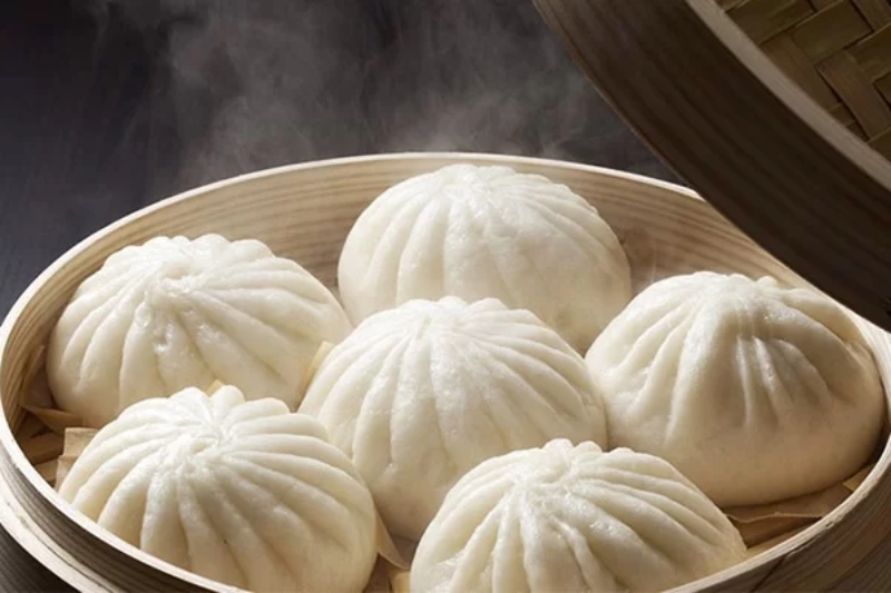 Cách làm bánh bao bằng bột pha sẵn hình 3
