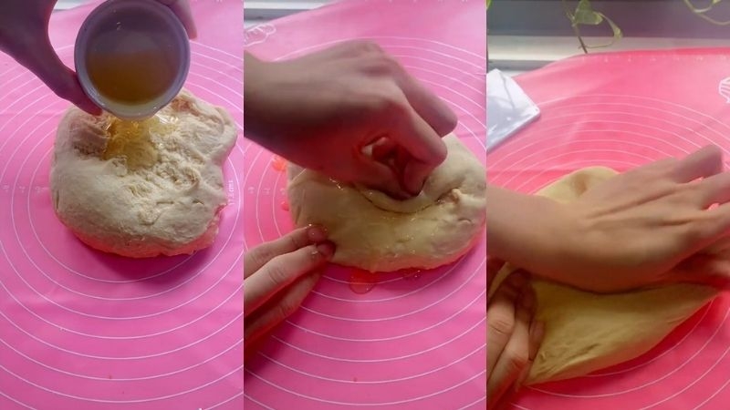 Cách làm bánh bao bằng bột pha sẵn hình 5