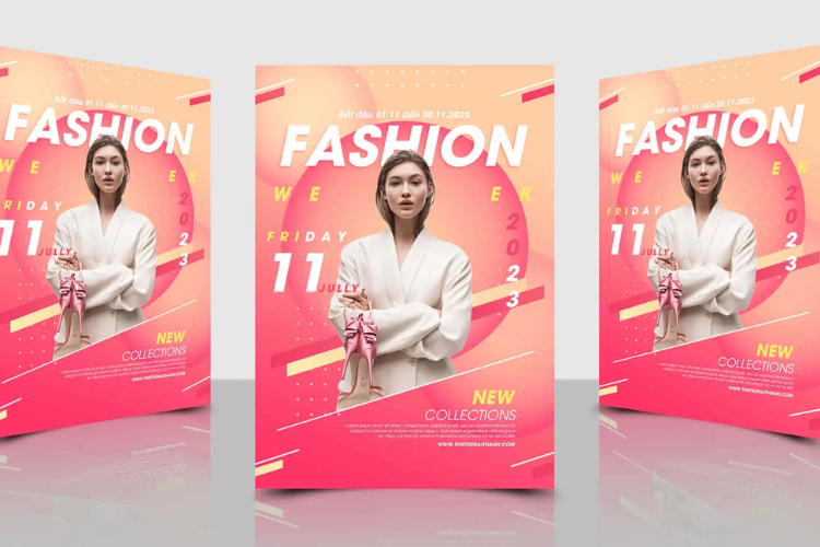 Cách thiết kế poster thời trang đẹp mắt