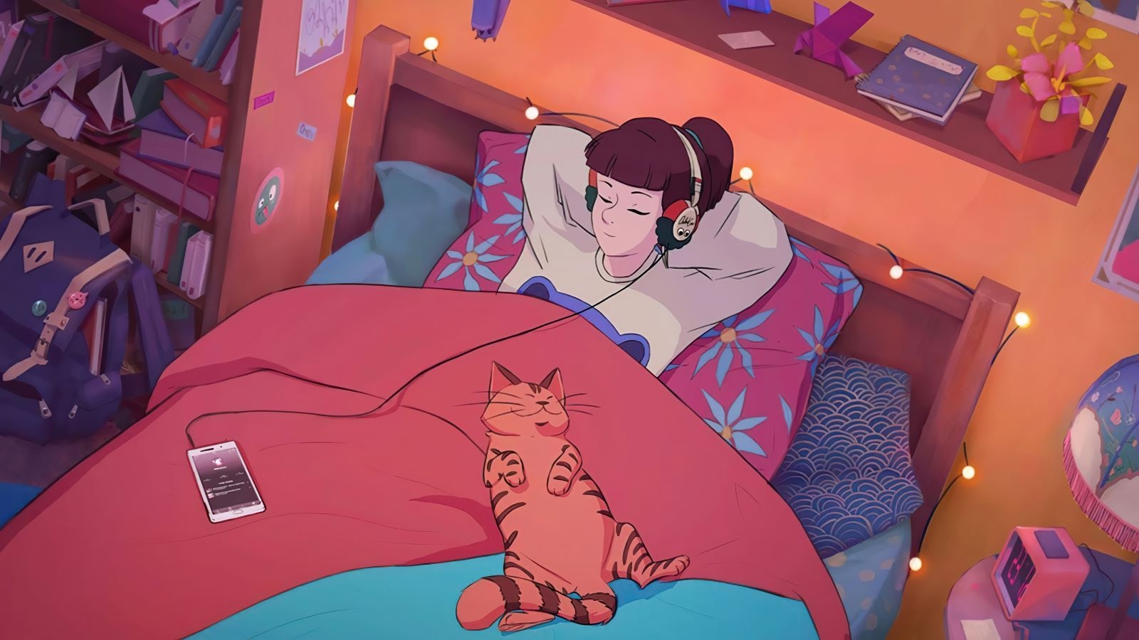 Ảnh anime chill lofi yên lặng bình 1