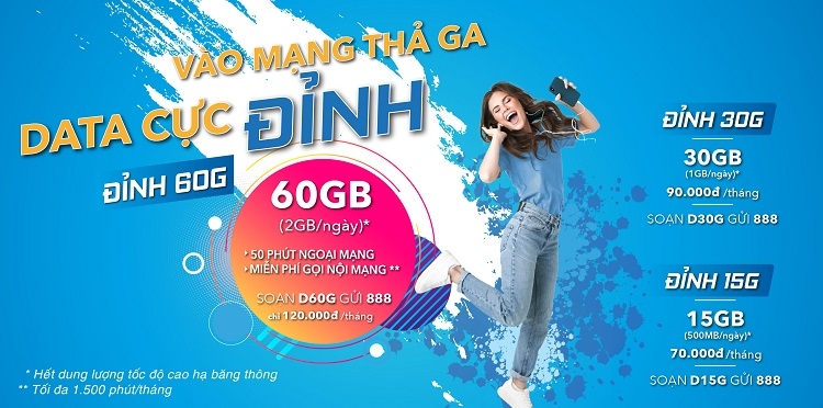 Đăng ký gói cước sẽ giúp bạn tối ưu chi phí sử dụng dịch vụ mạng