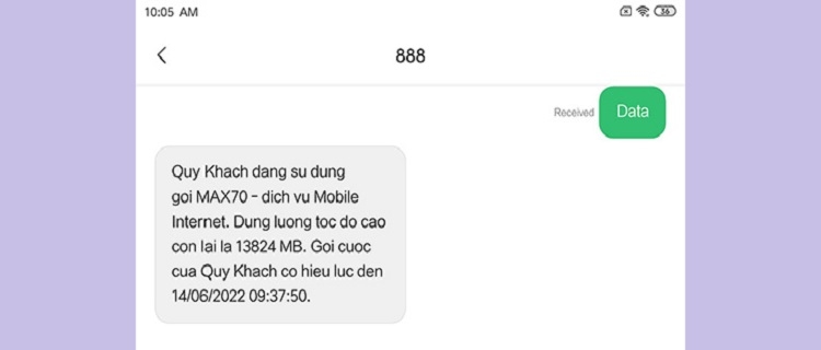 Thường xuyên kiểm tra ưu đãi của gói cước để tránh phát sinh vượt mức