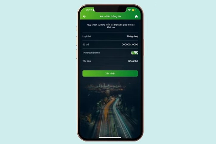 cách khóa thẻ Vietcombank (hình 7)