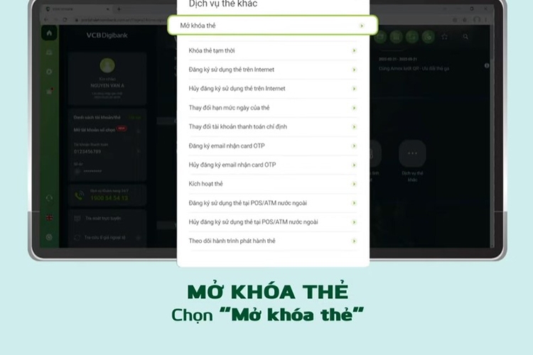 mở khóa thẻ Vietcombank (hình 14)