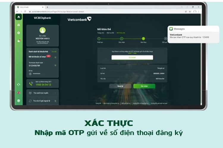 mở khóa thẻ Vietcombank (hình 16)