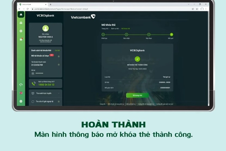 mở khóa thẻ Vietcombank (hình 17)