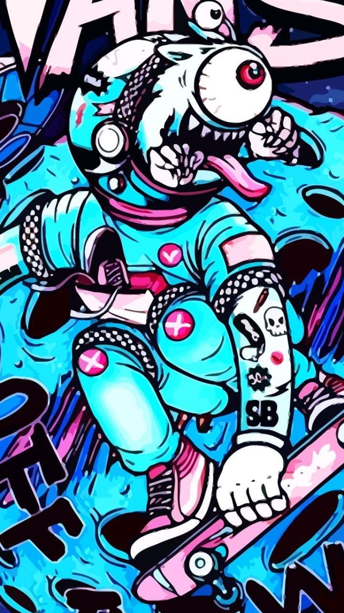 Tổng hợp hình nền Graffiti cực chất, cực ngầu 1