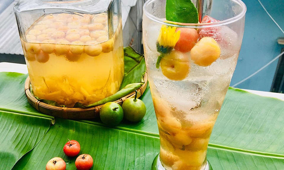 Cách làm sơri ngâm đường phèn đơn giản, nhanh chóng, ai cũng có thể thực hiện 4