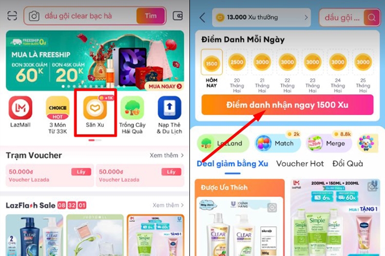 Cách sử dụng xu trên Lazada (hình 3)
