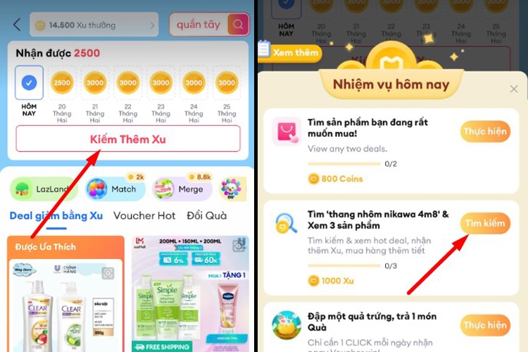 Cách sử dụng xu trên Lazada (hình 4)