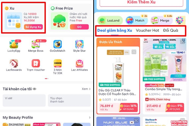 Cách sử dụng xu trên Lazada (hình 8)