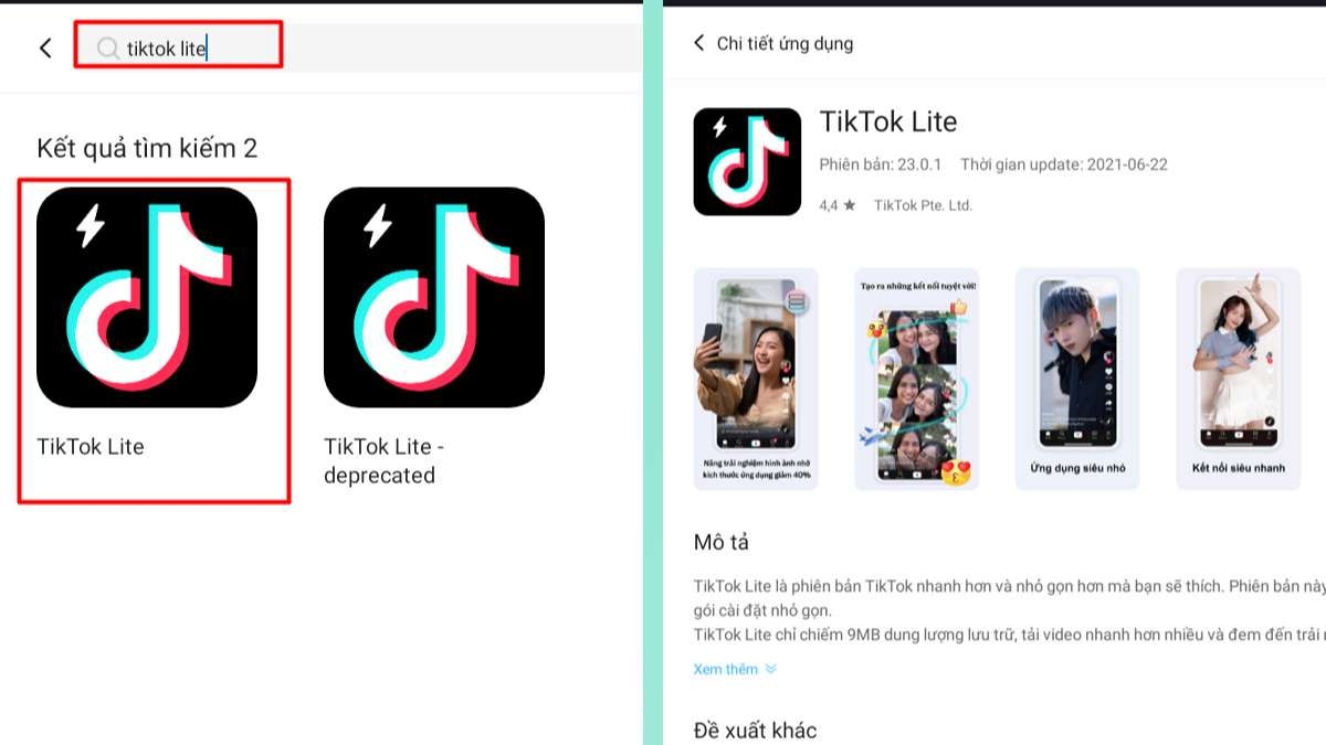 Cách tải ứng dụng Tiktok Lite trên máy tính, PC