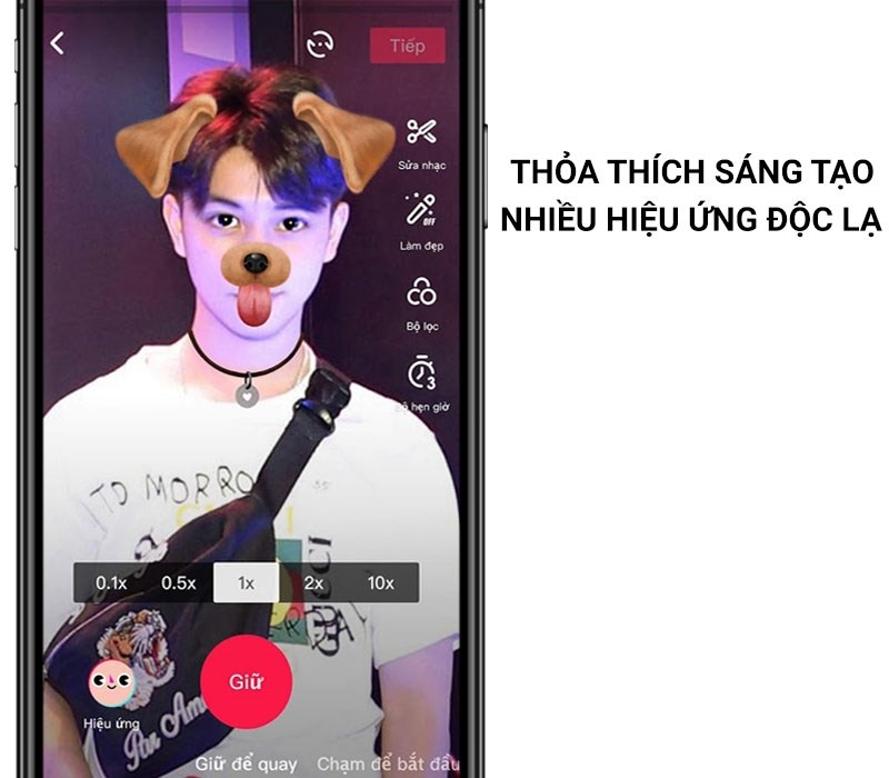 Thỏa sức sáng tạo video trên Tiktok Lite với hiệu ứng và âm nhạc thú vị