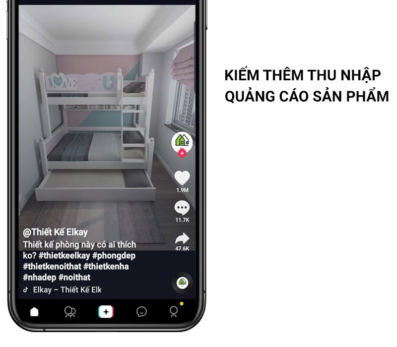 Tạo thêm thu nhập trên Tiktok Lite