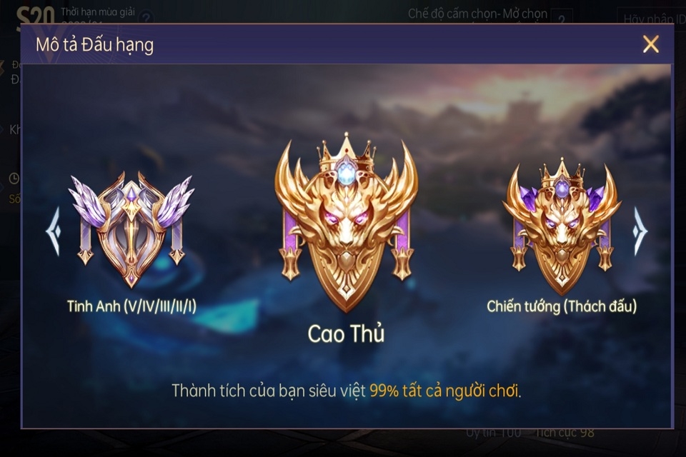 Cục xanh Liên Quân 1