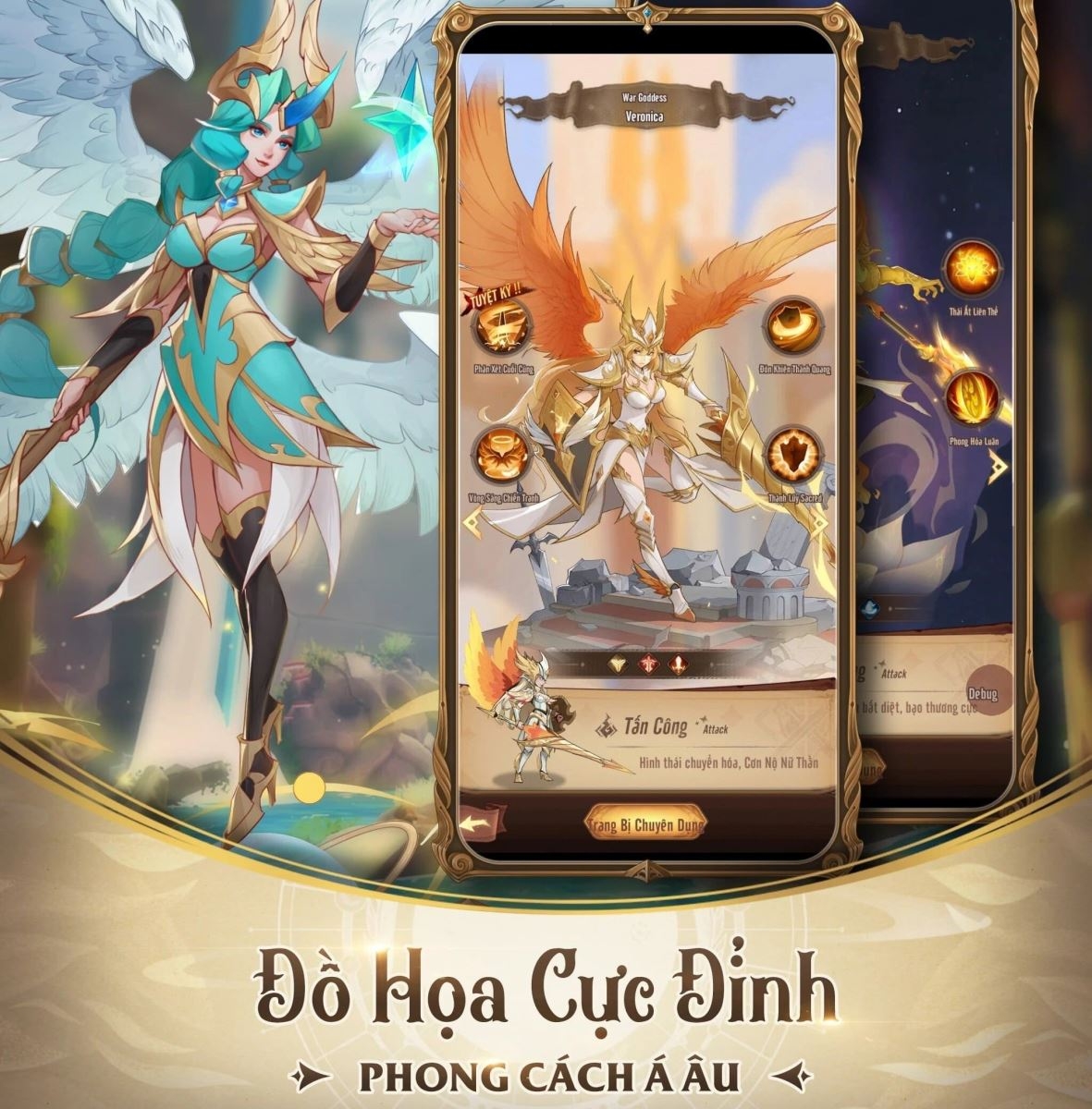 Đồ họa 2D sắc sảo, sinh động