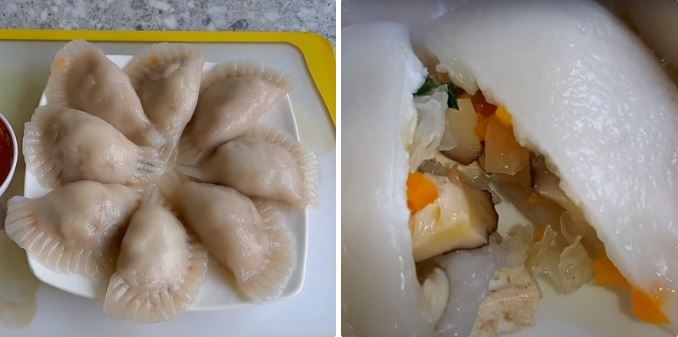 cách làm bánh bột lọc chay - Ảnh 10