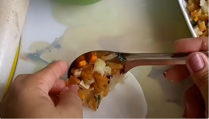 cách làm bánh bột lọc chay - Ảnh 7