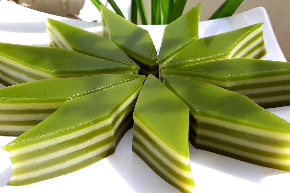 Bước 4: Thành phẩm bánh da lợn không đậu xanh