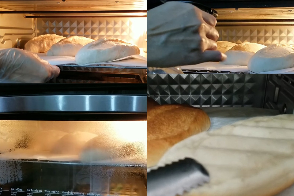 Bước 6: Nướng bánh