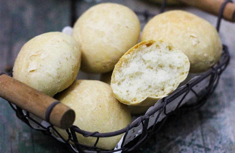 Cách làm bánh mì bằng nồi cơm điện hình 5