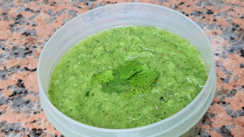 Chutney rau mùi