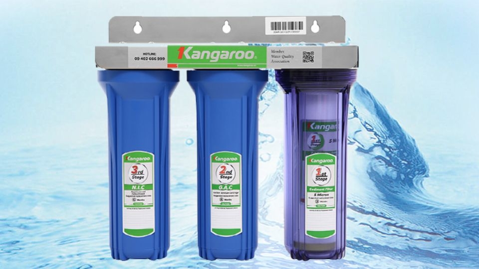 Bộ cốc lọc đầu nguồn Kangaroo KG01G3