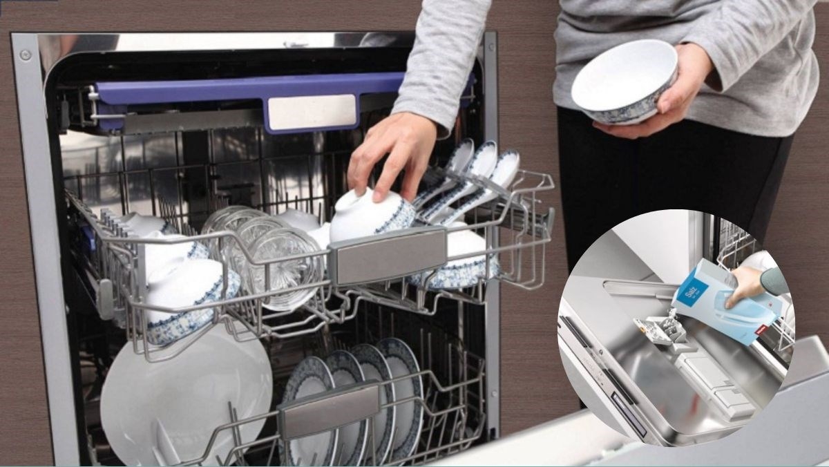 máy rửa bát bosch báo hết muối - hình 2