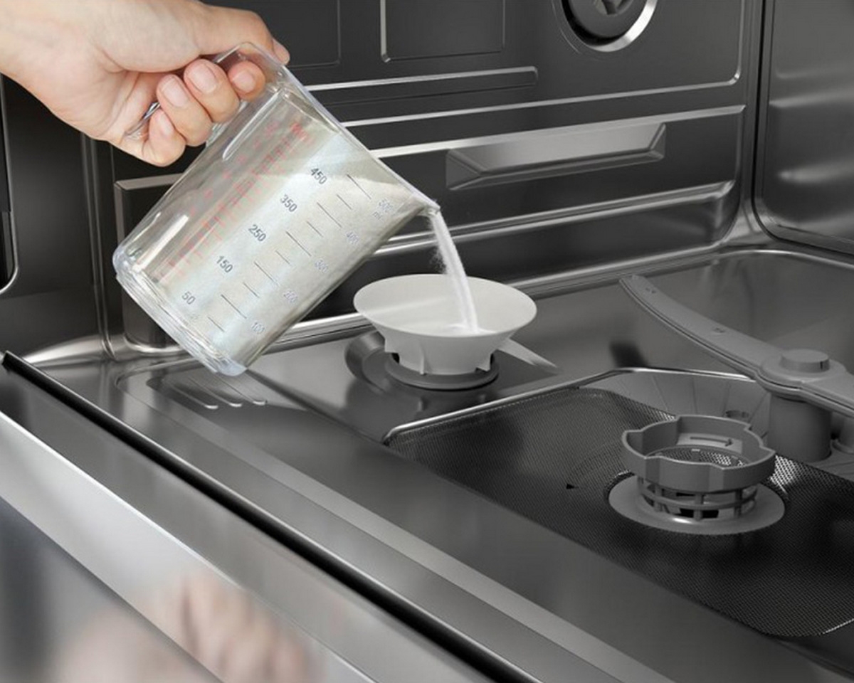 máy rửa bát bosch báo hết muối - hình 4