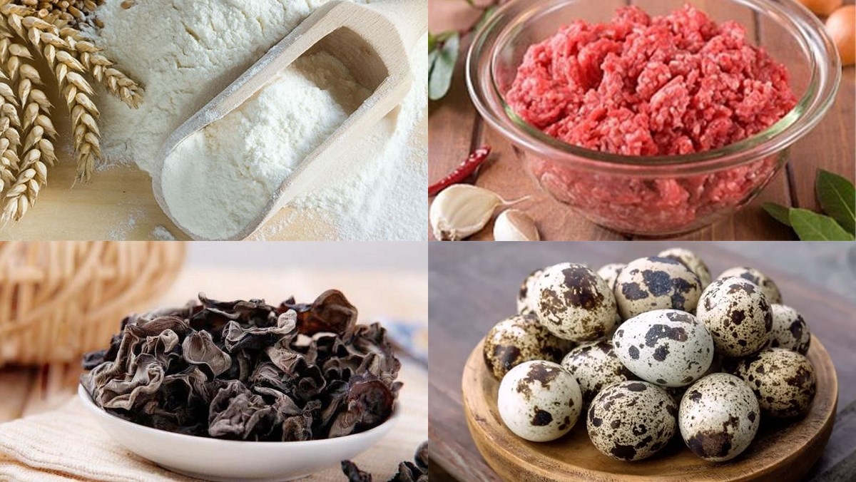 cách làm bánh bao nhân thịt - Ảnh 1