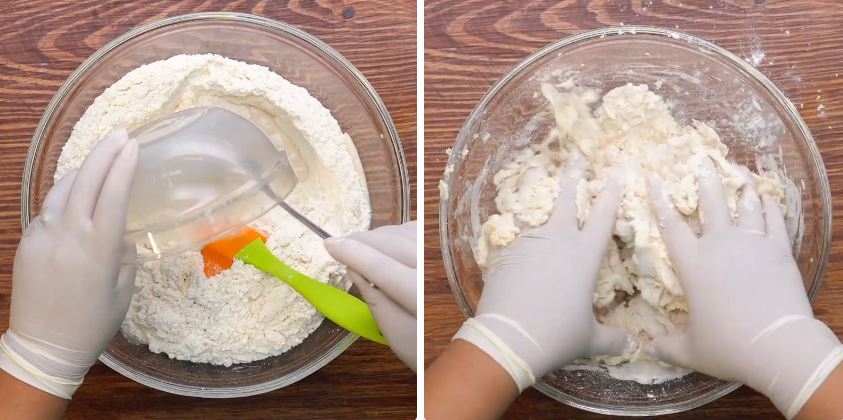 cách làm bánh bao nhân thịt - Ảnh 2