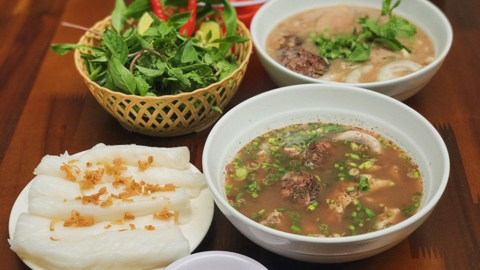 Xáo lòng là một món ăn dân dã tại xứ Nghệ