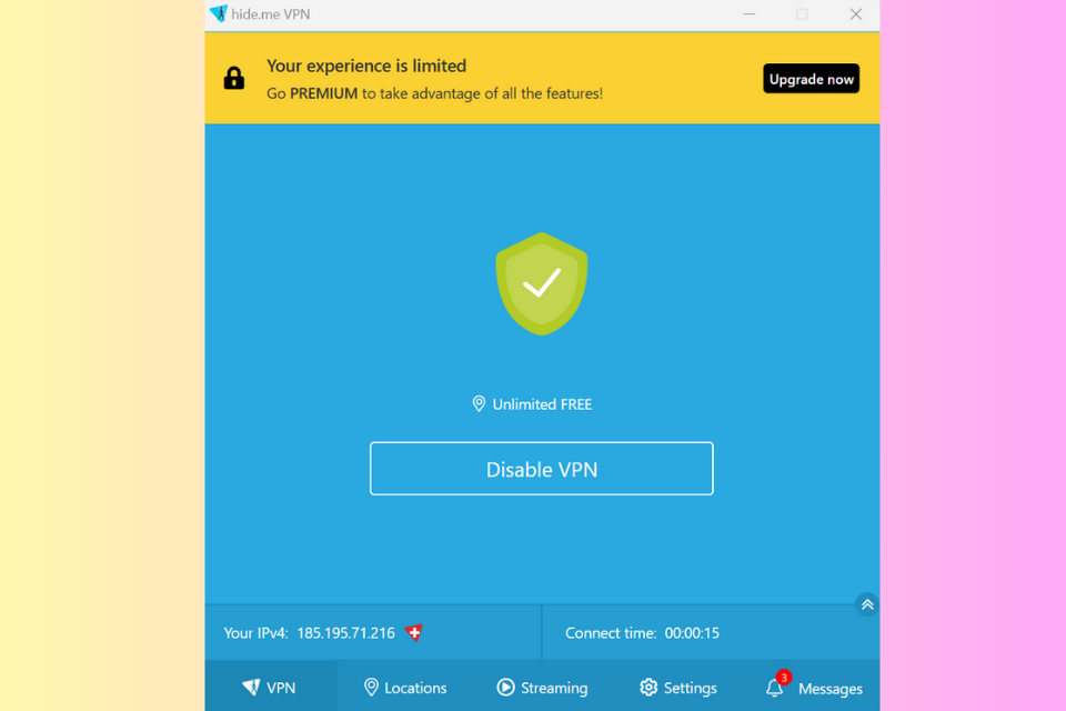Đầu tiên các bạn cần tải và cài đặt phần mềm Hide.me VPN trên PC để đổi địa chỉ IP sang một nước khác