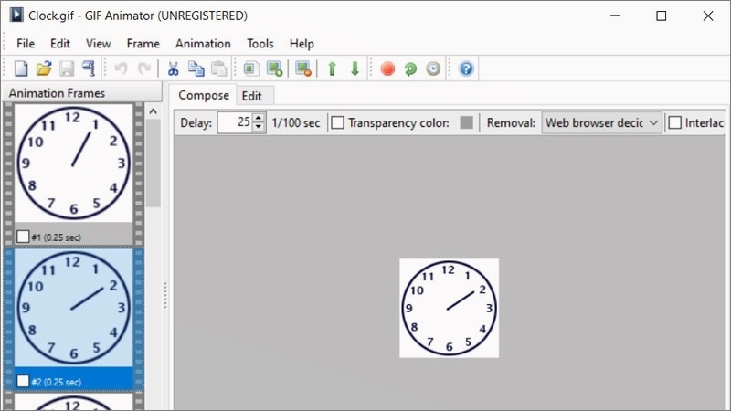 Ứng dụng tạo ảnh động Advanced GIF Animator