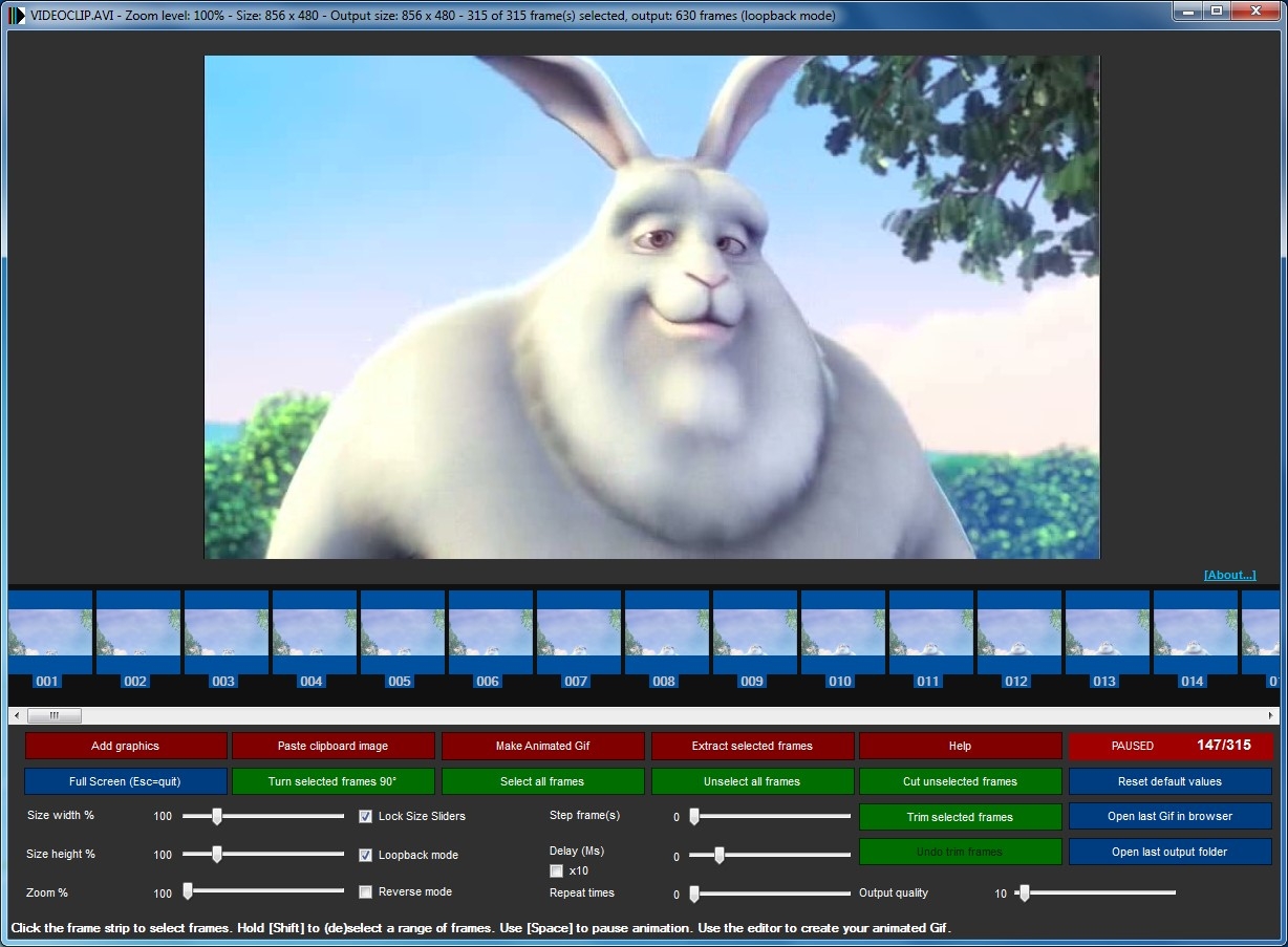 Ứng dụng tạo ảnh động KickMyGraphics