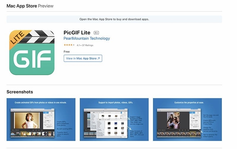 Ứng dụng tạo ảnh động PicGIF