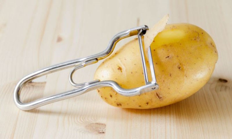 Cách cắt khoai tây chiên 3