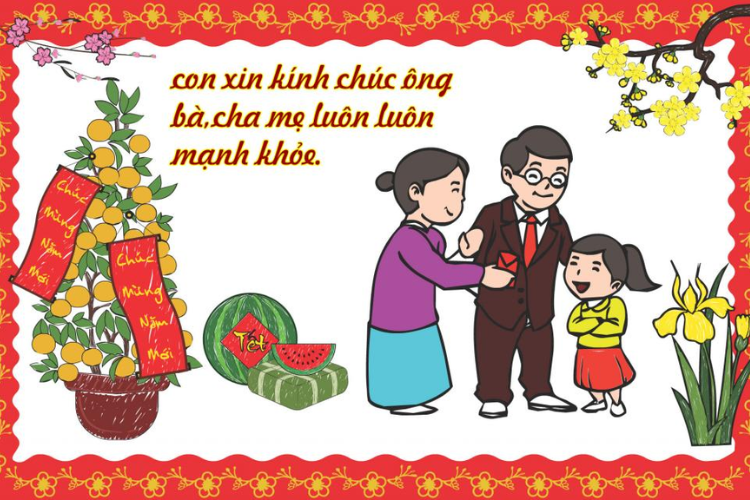 Tổng hợp các mẫu stt chúc tết ba mẹ ông bà đong đầy ý nghĩa cho ngày đầu năm mới - hình 2