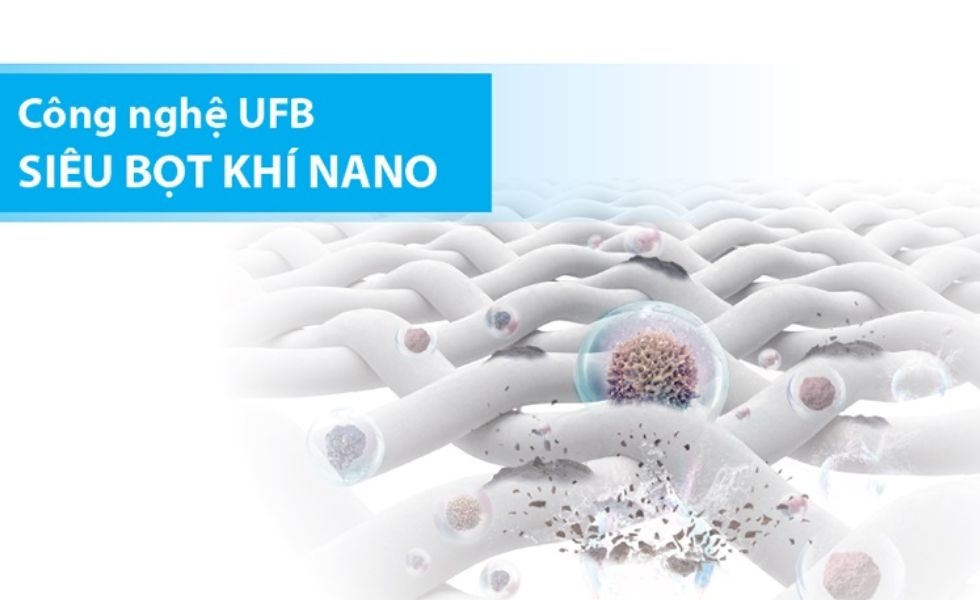 Công nghệ siêu bọt khí Nano Toshiba