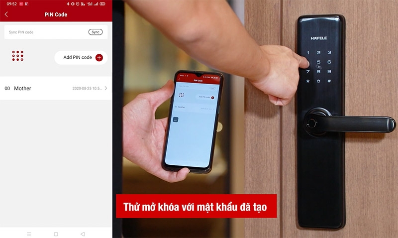 Hafele Smart Lock - hình 7